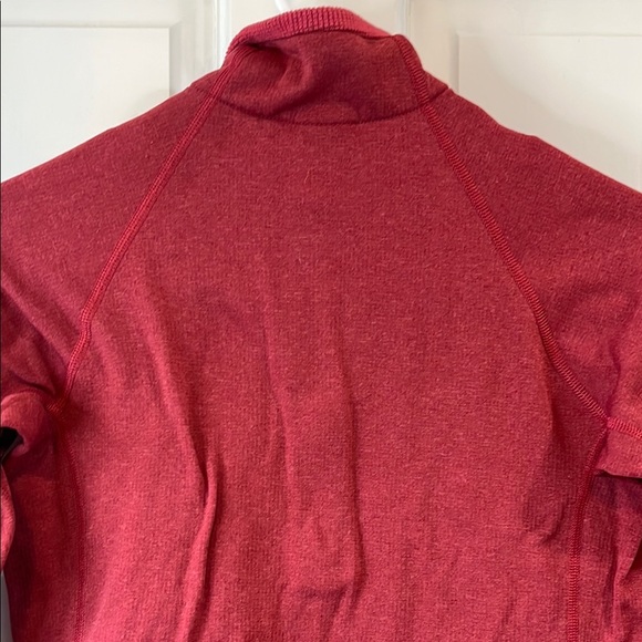 Patagonia Red Base Layer Capilene Quarter Zip Lightweight Sweatshirt - Size S - Picture 9 of 12